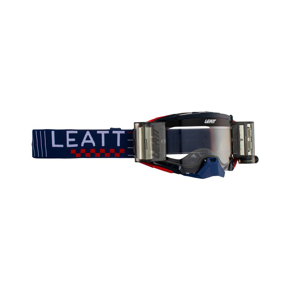 Leatt 2024 Goggles Velocity 5.5 Royal Roll Off Anti-fog Lens